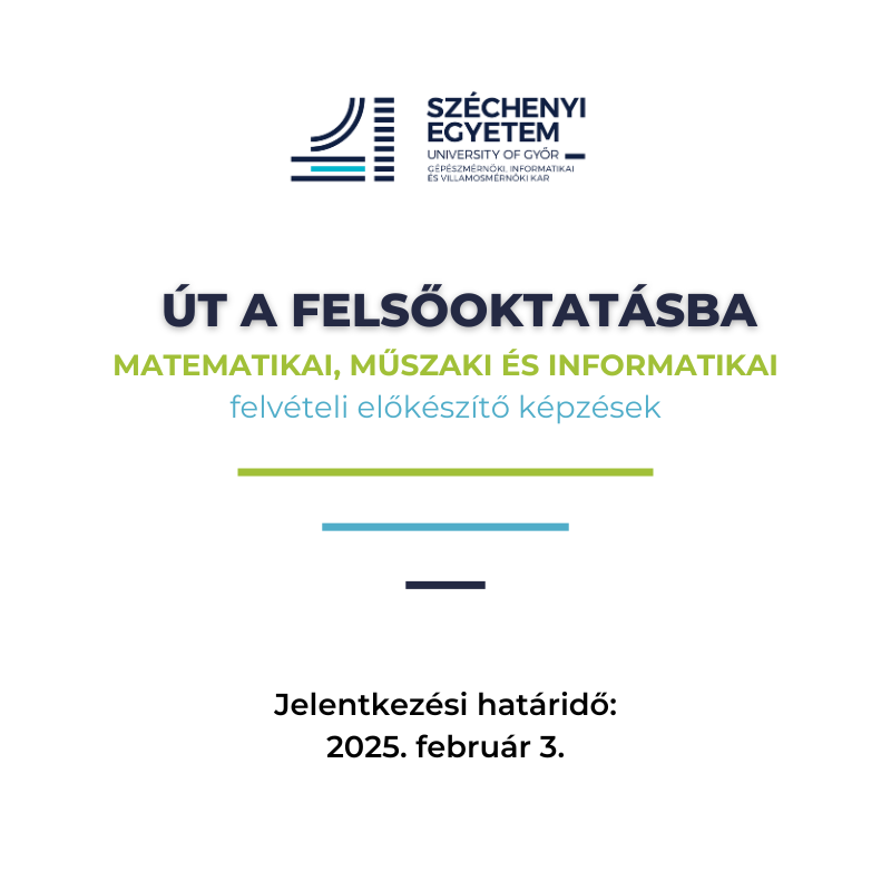 Út a felsőoktatásba - a GIVK hat felvételi előkészítő képzést hirdet meg 2025 tavaszán